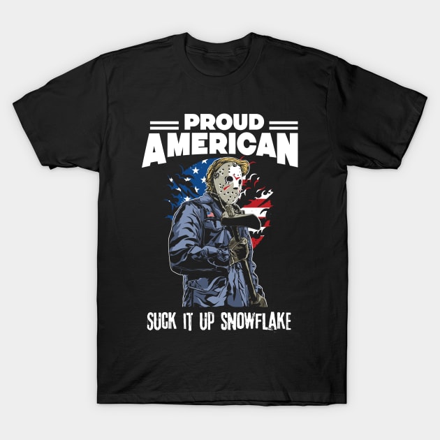 Proud American T-Shirt by NineBlack